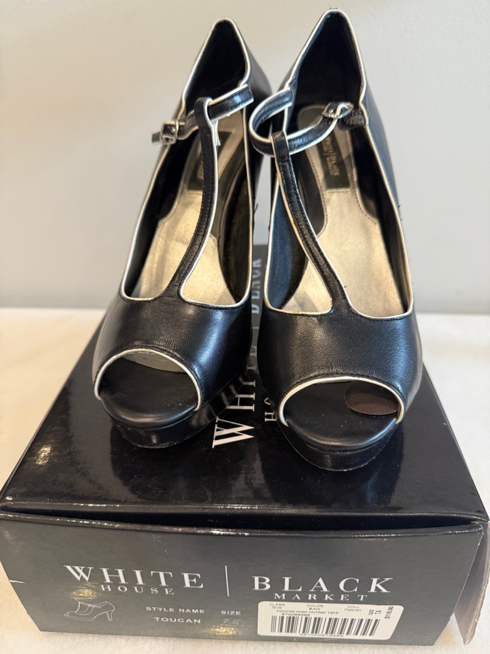 WHBM Toucan Heels